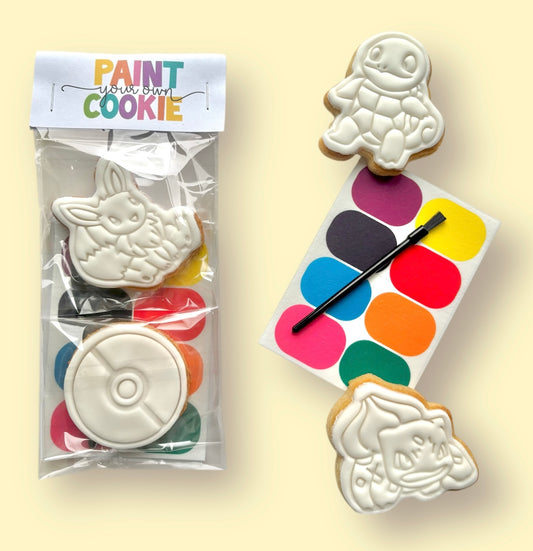 Pokemon themed mini cookie kit