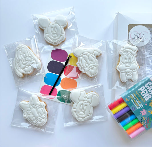 Disney friends themed large cookie kit
