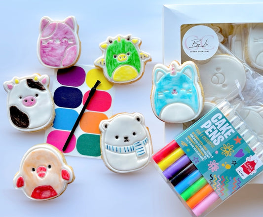 Squishmallows themed large cookie kit